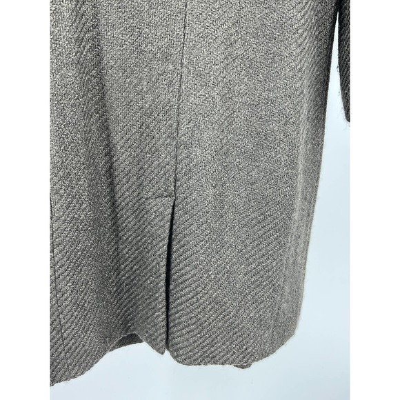 J. Jill Button Down Coat Wool Blend Soft Brown Knit Women's Size Small - Picture 4 of 6